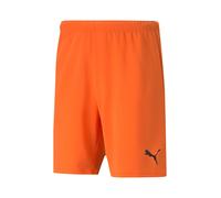 PUMA Pantalón deportivo 'TeamRise' naranja / negro M naranja / negro