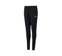 PUMA Pantalón deportivo 'TeamRise' negro / blanco 140 negro / blanco