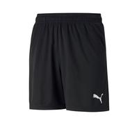 PUMA Pantalón deportivo 'Teamrise' negro / blanco 176 negro / blanco