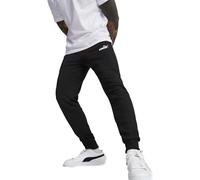 Puma - Pantalón largo Essentials Logo, Hombre, Black, S