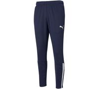 Puma - Pantalón largo teamLIGA, Hombre, Peacoat-White, S