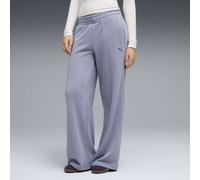 PUMA Pantalones anchos Essentials para mujer, Ropa, Gris, L