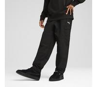 PUMA Pantalones cargo de chándal WARDROBE ESS juveniles, Ropa, Negro, 7-8Y