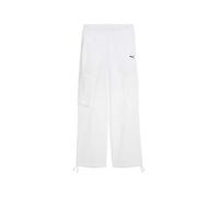 PUMA Pantalones Cargo de chándal Wardrobe ESS Mujer L, White