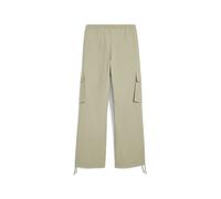 PUMA Pantalones cargo de chándal WARDROBE ESS para mujer, Ropa, Verde, L L