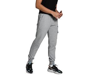 PUMA Pantalones Cargo Essentials Hombre XL Medium Gray Heather ┃Pantalones Deportivos básicos para Hombre