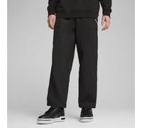 PUMA Pantalones cargo holgados WARDROBE ESS para hombre, Ropa, Negro, S