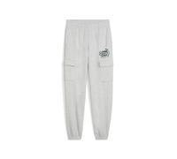 PUMA Pantalones cargo MID90s juveniles, Ropa, Gris, 13-14Y 13-14Y