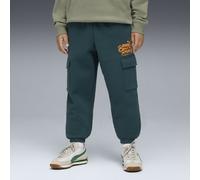 PUMA Pantalones cargo MID90s juveniles, Ropa, Verde, 9-10Y