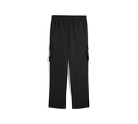 PUMA Pantalones cargo tejidos ESS con logotipo n.º 1 juveniles, Ropa, Negro, 15-16Y 15-16Y