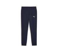 Puma Pantalones Casuales teamGOAL – Pantalón de punto, Mujer, Azul marino/blanco, L