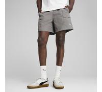 PUMA Pantalones cortos cargo holgados WARDROBE ESS 6" para hombre, Ropa, Gris, L