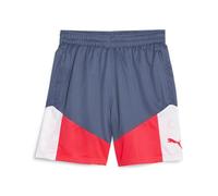 PUMA Individualcup Shorts Pantalones Cortos de Punto, Hombre, Blanco-Azul Tinta, M
