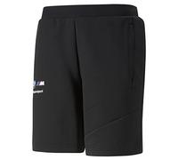 PUMA Pantalones Cortos Deportivos BMW M Motorsport, Negro Black, 38 para Hombre