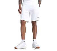 PUMA Pantalones cortos deportivos Ess Tape Shorts 9" TR Blanco para Hombre XL, Color blanco.