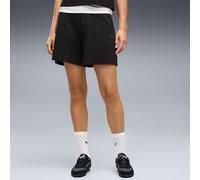 PUMA Shorts Essentials Elevated High-Rise A-Line para mujer, Accesoiros, Negro, XS
