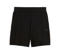 PUMA Shorts Essentials Elevated High-Rise A-Line para mujer, Accesoiros, Negro, S