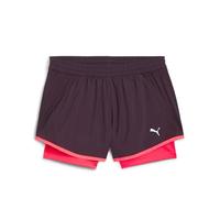 PUMA Pantalones Cortos para Mujer Run Favorite Velocity 2 en 1 de 3 Pulgadas