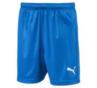Puma Pantalones Cortos para niños Liga Core Jr, Azul eléctrico y Blanco, 116
