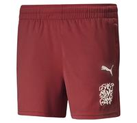 PUMA Pantalones Cortos She Moves The Game Punto, Mujer, Rojo Intenso, S