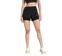 Puma Pantalones Cortos Tejidos para Mujer W Run Velocity 2 en 1 de 3 Pulgadas