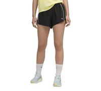 PUMA Pantalones cortos tejidos para mujer W Run Velocity 3" Short, Black Gold Moon Yellow, XS