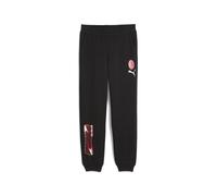 PUMA Pantalones de chándal AC Milan FtblCulture para hombre, Accesoiros, Negro, XS