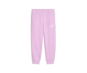 PUMA Pantalones de chándal de frisa ESS con logotipo n.º 1 para niños, Accesoiros, Rosa, 2-3Y