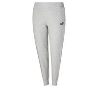 PUMA Pantalones de chándal ESS FL Cl Plus Punto, Light Gray Heather Black, 2X para Mujer