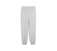 PUMA Pantalones de chándal ESS Small No. 1 Logo Comfort para mujer, Ropa, Light Gris Heather, XXL XXL
