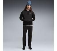 PUMA Pantalones de chándal ESS Small No. 1 Logo para mujer, Ropa, Negro, S