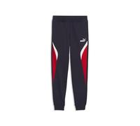 PUMA Pantalones de chándal Essentials Block Niñoes 164, New Navy Red Blue