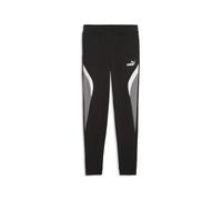 PUMA Pantalones de chándal Essentials con bloques de color juveniles, Ropa, Negro, 11-12Y