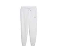 PUMA Pantalones de chándal Essentials Elevated Mujer XL, White Glow Heather