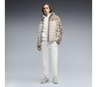 PUMA Pantalones de chándal Essentials Elevated para hombre, Ropa, Blanco, M