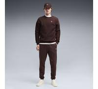 PUMA Pantalones de chándal Essentials Elevated para hombre, Ropa, Marrón, L