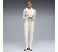 PUMA Pantalones de chándal Essentials Elevated para mujer, Accesoiros, Blanco, M M