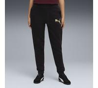 PUMA Pantalones de chándal Essentials Metálico para mujer, Ropa, Negro, L