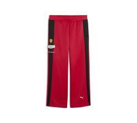 PUMA Pantalones de chándal Ferrari T7 para hombre, Accesoiros, Rojo, S