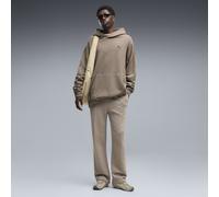 PUMA Pantalones de chándal holgados Essentials para hombre, Accesoiros, Beige, XL