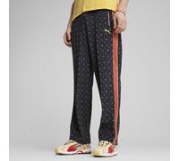 PUMA Pantalones de chándal holgados y estampados Road To Unity para hombre, Ropa, Azul, M M