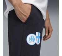 PUMA Pantalones de chándal Olympique de Marseille FtblCulture para hombre, Accesoiros, Azul, XS XS
