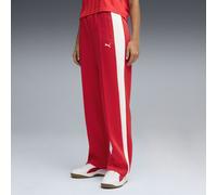 PUMA Pantalones de chándal rectos T7 Always On para mujer, Accesoiros, Rojo, XXL