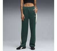 PUMA Pantalones de chándal rectos T7 Always On para mujer, Accesoiros, Verde, S