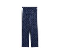 PUMA Pantalones de chándal T7 de corte holgado con estampado integral para hombre, Accesoiros, Azul, XL XL