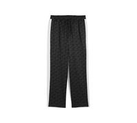PUMA Pantalones de chándal T7 de corte holgado con estampado integral para hombre, Accesoiros, Negro, XS XS