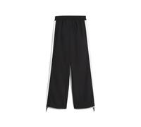 PUMA Pantalones de chándal T7 tejidos de corte holgado para mujer, Ropa, Negro, S S