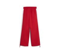 PUMA Pantalones de chándal T7 tejidos de corte holgado para mujer, Ropa, Rojo, M M