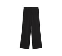 PUMA Pantalones de pernera ancha y cintura alta HER para mujer, Ropa, Negro, XL