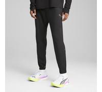 PUMA Pantalones de running de corte cónico CLOUDSPUN para hombre, Ropa, Negro, XL